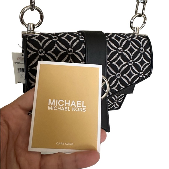 Greenwich Small Logo Jacquard Crossbody Bag - Picture 12 of 13